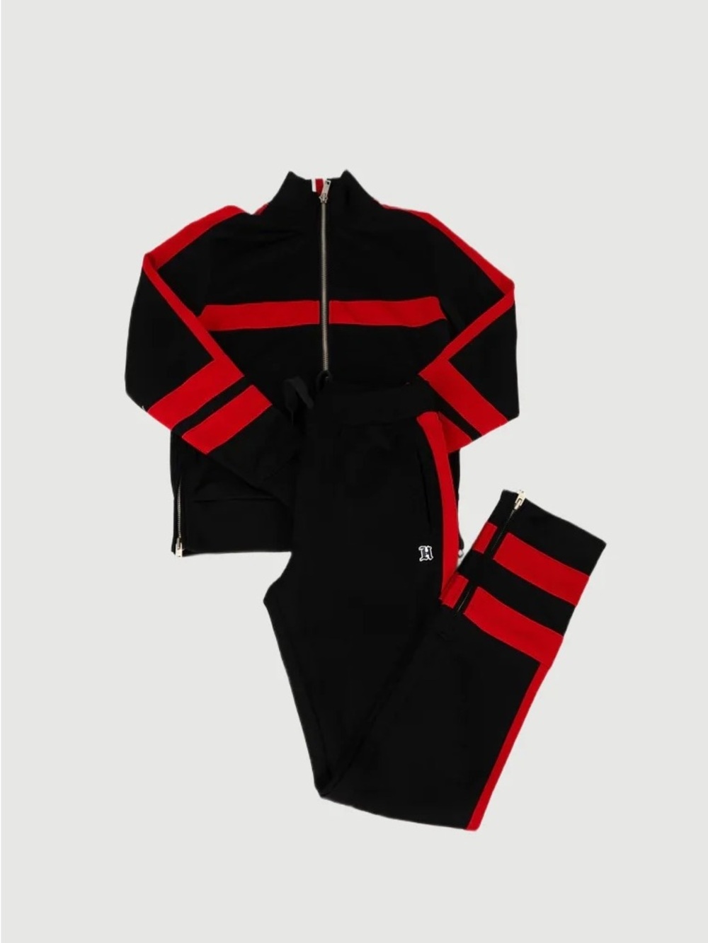 Tommy Hilfiger x Lewis Hamilton Tracksuit Set Black Red Men’s L Rare